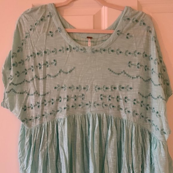 Free People Eyelet top - Picture 1 of 3